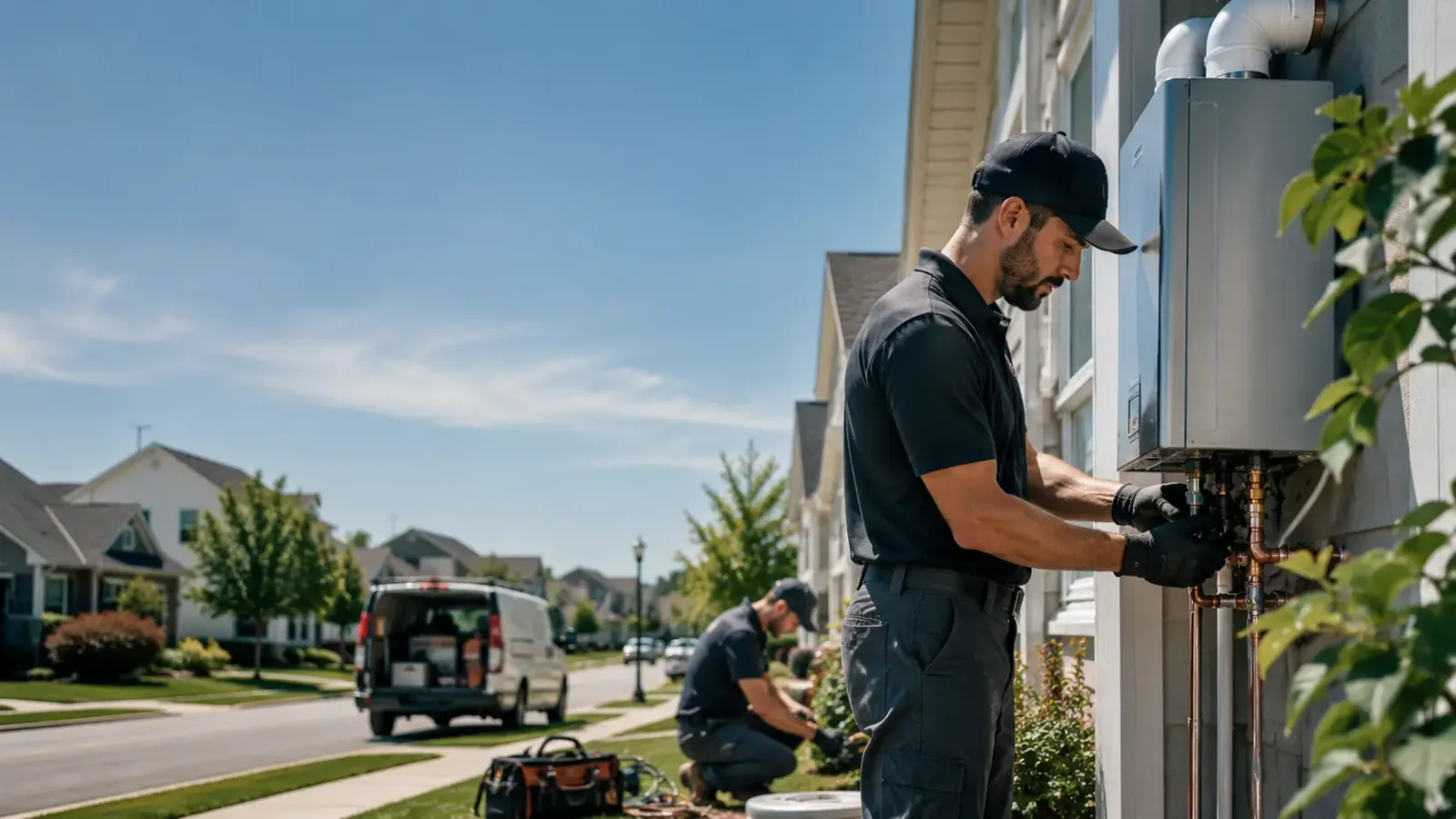 Tankless Water Heater Installation in Biddeford, ME